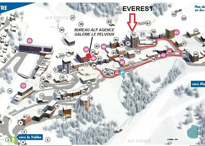 Апартаменты L'everest - 2 Pieces 5 Pers - L'everest - 121ev- Plagne Centre Mae-9034